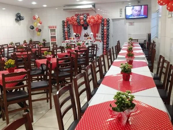 Espaço para Eventos em Santos - salão decorado do Restaurante Nordestino Jeremoabo